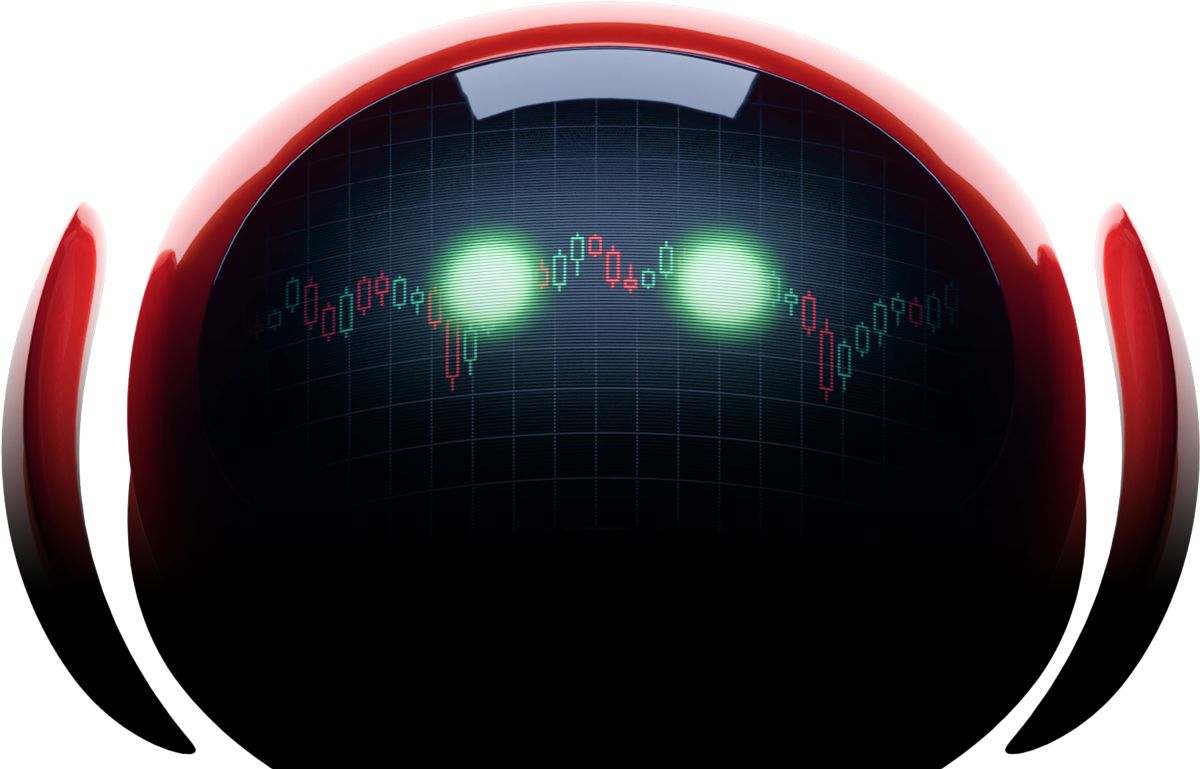 Front-facing image of the TomatoAI mascot, representing automated crypto trading bots.